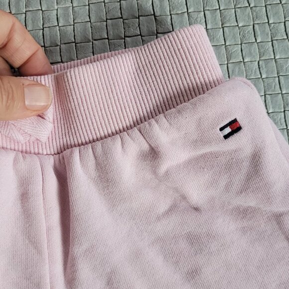 Tommy Hilfiger Girls Light Pink Cotton Blend Hoodie Sweater & Pants Set Size 3 - Picture 5 of 13